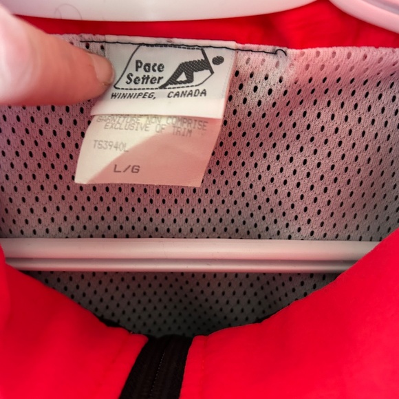 Men's Ray Ban Full Zipper Light Weight Jacket Black, Pink & Turquoise - Size L - Picture 4 of 4